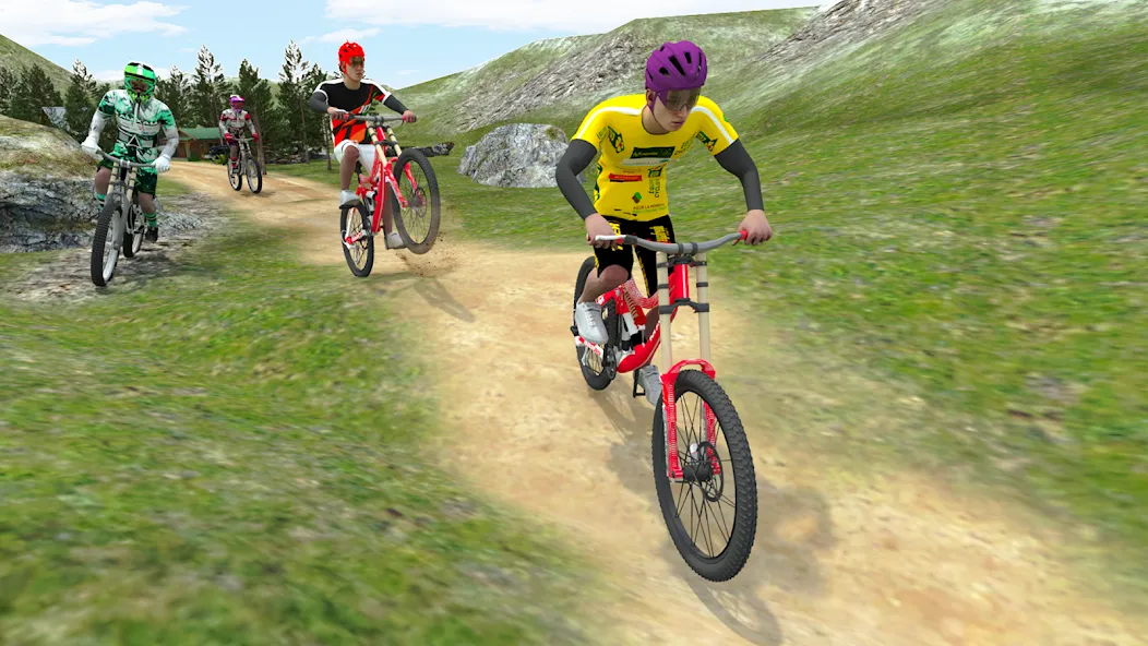BMX Rider: Cycle Race Game МОД/Взлом [Меню, Бесконечные монеты и Открытые уровни] Screenshot 3
