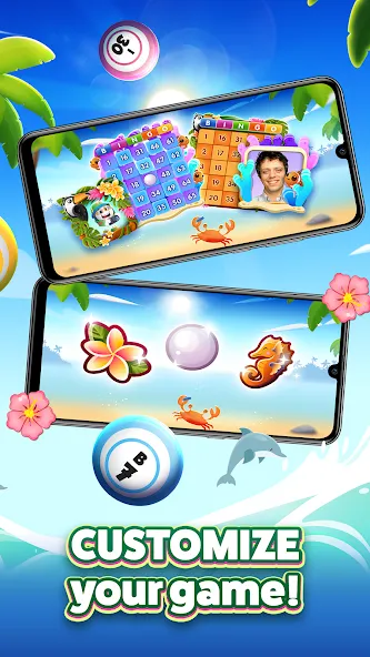 GamePoint Bingo - Bingo games (ГеймПоинт Бинго) МОД/Взлом [Меню, Бесконечные монеты и Открытые уровни] Screenshot 3