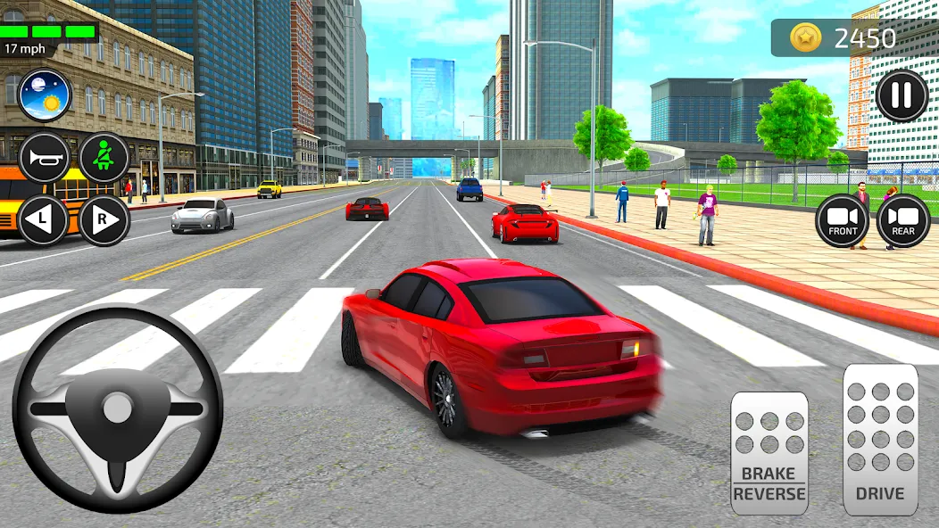 Driving Academy Car Simulator МОД/Взлом [Деньги, Монеты и Меню MOD] Screenshot 2