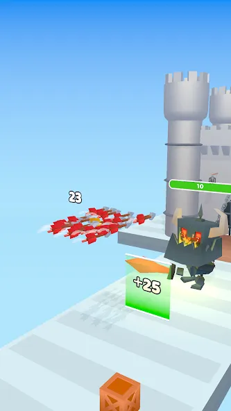 Flippy Arrow (Флиппи Арроу) МОД/Взлом [Меню, Бесконечные монеты и Открытые уровни] Screenshot 3