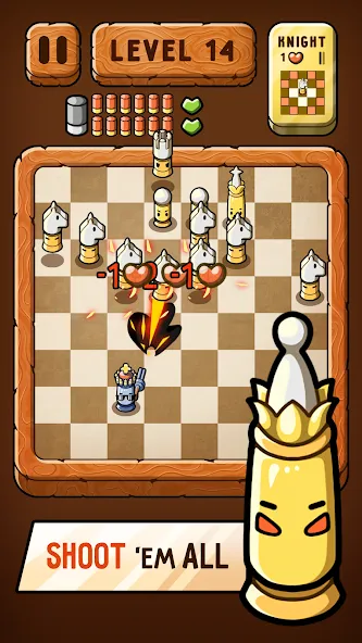 Bullet Chess: Board Shootout (Бюллет чесс) МОД/Взлом [Деньги, Монеты и Меню MOD] Screenshot 5