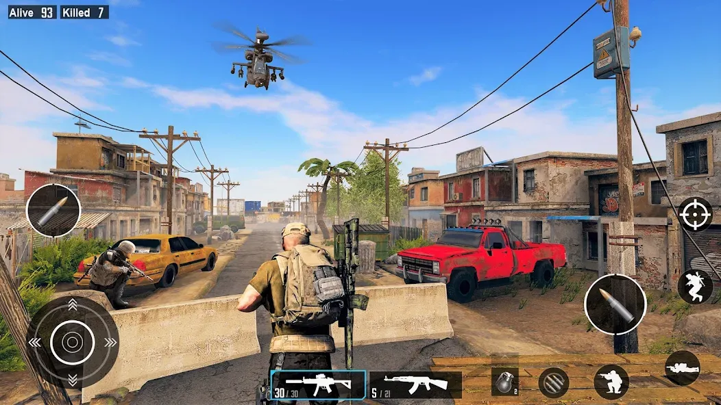 Commando Gun Shooting Games МОД/Взлом [Много денег, Монет и Все открыто] Screenshot 1