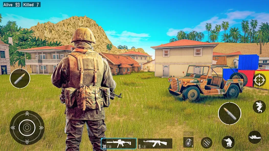 Commando Gun Shooting Games МОД/Взлом [Много денег, Монет и Все открыто] Screenshot 3