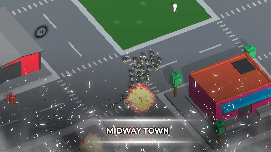 Crowd War - Action Game (Крауд Вар) МОД/Взлом [Много монет, Открытые уровни и Мега MOD] Screenshot 3