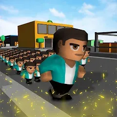 Скачать Crowd War - Action Game Взлом (Много денег) на Андроид бесплатно
