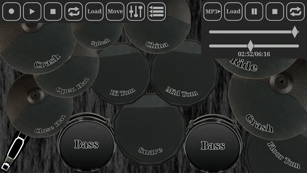 Drum kit (Drums) free МОД/Взлом [Все открыто, Дополнительные деньги и Меню MOD] Screenshot 4