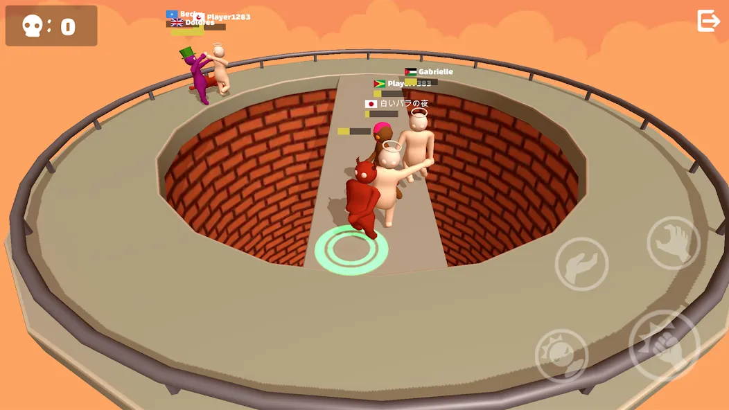 Noodleman.io 2 - Fight Party МОД/Взлом [Бесконечные деньги, Монеты и Мега MOD] Screenshot 1