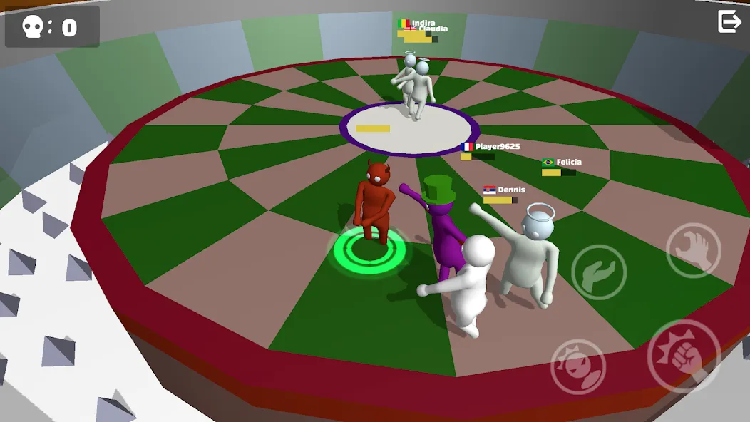 Noodleman.io 2 - Fight Party МОД/Взлом [Бесконечные деньги, Монеты и Мега MOD] Screenshot 4
