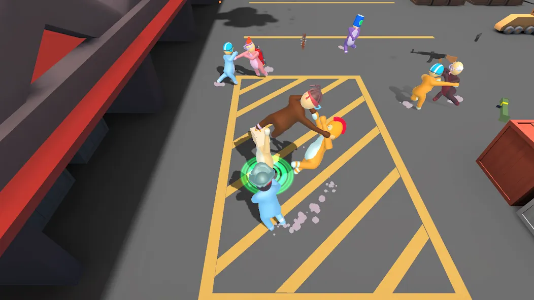 Noodleman Party: Fight Games (Нудлман Пати) МОД/Взлом [Бесконечные деньги, Монеты и Мега MOD] Screenshot 3