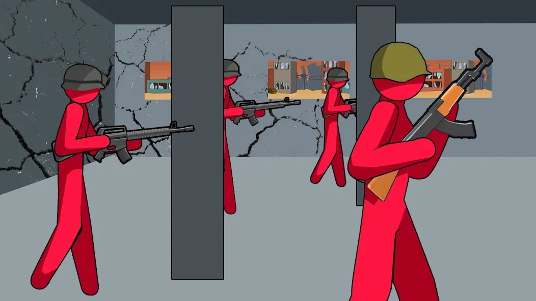 Stickman History Battle (Стикмен История Битва) МОД/Взлом [Бесконечные деньги, Монеты и Мега MOD] Screenshot 3
