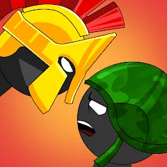 Скачать Stickman History Battle Взлом (Много денег) на Андроид бесплатно