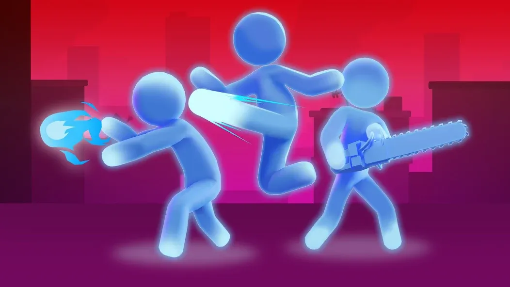 Stick Fighter: Battle Stickman (Стк Файтер) МОД/Взлом [Много монет, Открытые уровни и Мега MOD] Screenshot 3