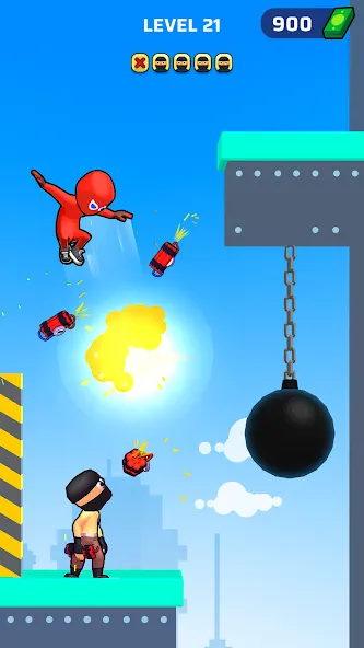 Web Master: Stickman Superhero (Вебмастер) МОД/Взлом [Деньги, Монеты и Меню MOD] Screenshot 4