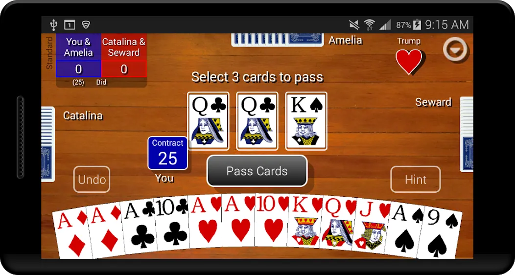 Pinochle Classic (Пиночл Классик) МОД/Взлом [Деньги, Монеты и Меню MOD] Screenshot 5