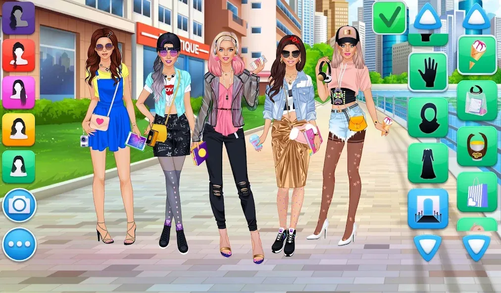 College Girls Team Makeover МОД/Взлом [Все открыто, Дополнительные деньги и Меню MOD] Screenshot 5