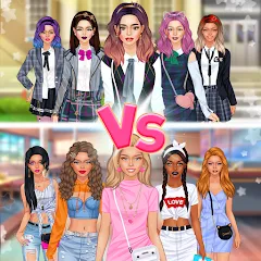 Скачать взломанную College Girls Team Makeover на телефон: много денег и всё открыто