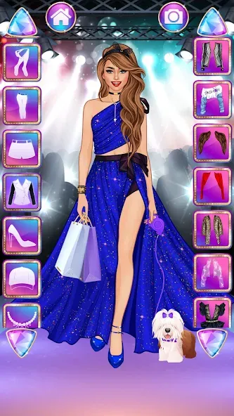 Superstar Career: Dress Up МОД/Взлом [Много денег, Монет и Все открыто] Screenshot 2