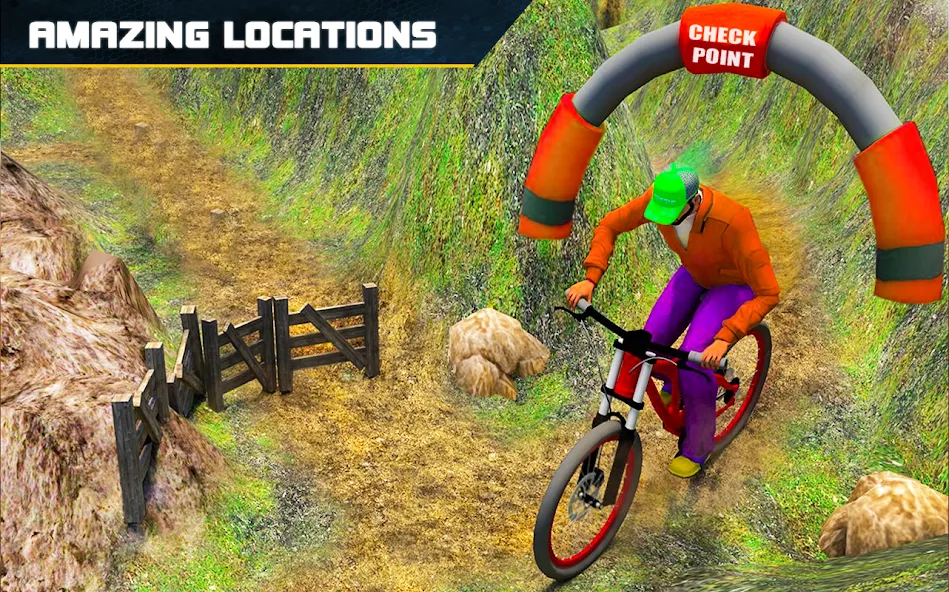 BMX Boy Bike Stunt Rider Game (БМХ) МОД/Взлом [Деньги, Монеты и Меню MOD] Screenshot 4