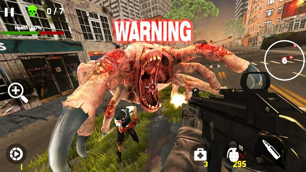 Zombie Hunter - Shooting Game (Зомби Хантер) МОД/Взлом [Все открыто, Дополнительные деньги и Меню MOD] Screenshot 4