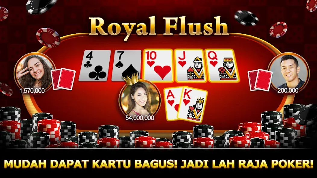 Luxy Poker-Online Texas Poker (Лакши Покер) МОД/Взлом [Все открыто, Дополнительные деньги и Меню MOD] Screenshot 1