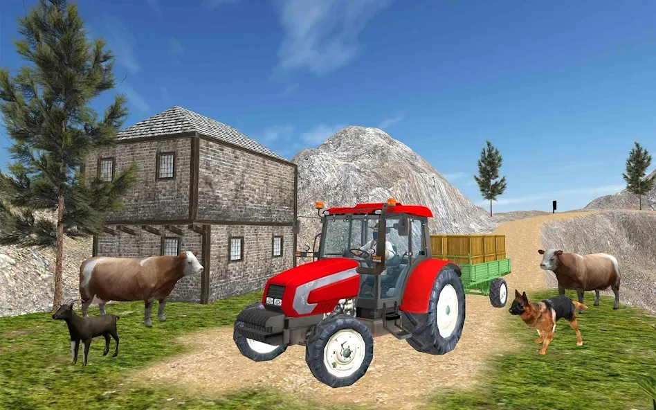 Tractor Driver 3D Farming Sim (Тракторист 3D Симулятор Фермерства) МОД/Взлом [Много монет, Открытые уровни и Мега MOD] Screenshot 5
