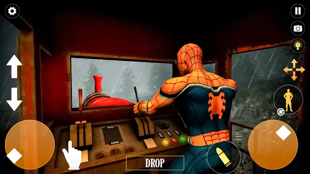 Horror Spider : Scary Train МОД/Взлом [Много денег, Монет и Все открыто] Screenshot 1