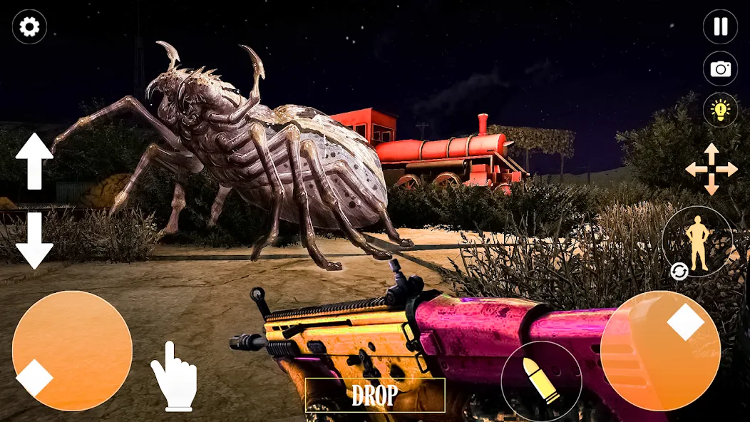 Horror Spider : Scary Train МОД/Взлом [Много денег, Монет и Все открыто] Screenshot 5