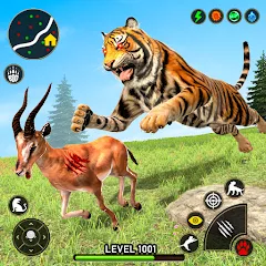 Скачать Tiger Games: Tiger Sim Offline Взлом (Много денег) на Андроид бесплатно