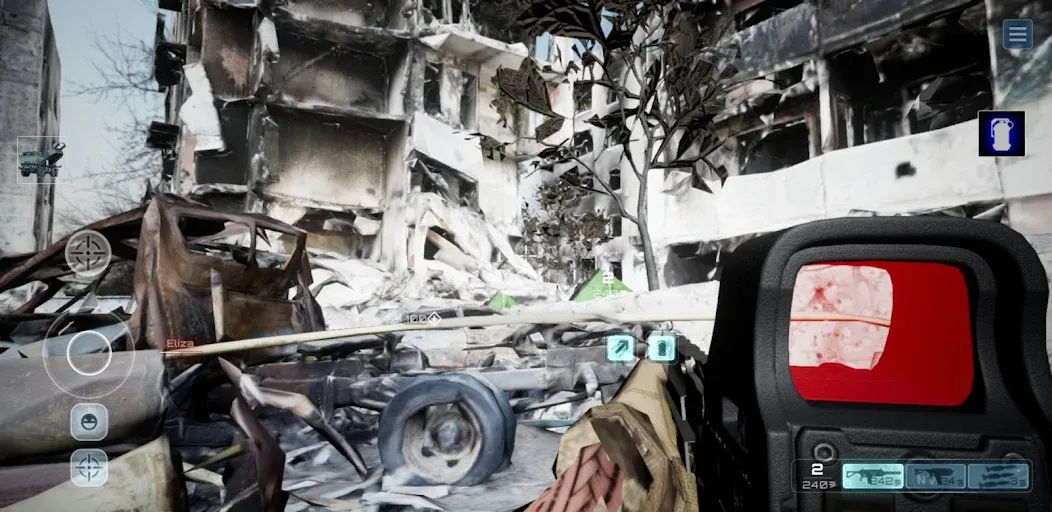 Shooter War WW3 CoopValor 2056 (Шутер  Третья мировая война) МОД/Взлом [Меню, Бесконечные монеты и Открытые уровни] Screenshot 5