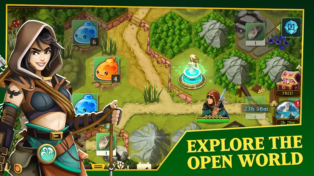 Hero Legacy: Adventure RPG (Хиро Легаси) МОД/Взлом [Деньги, Монеты и Меню MOD] Screenshot 1