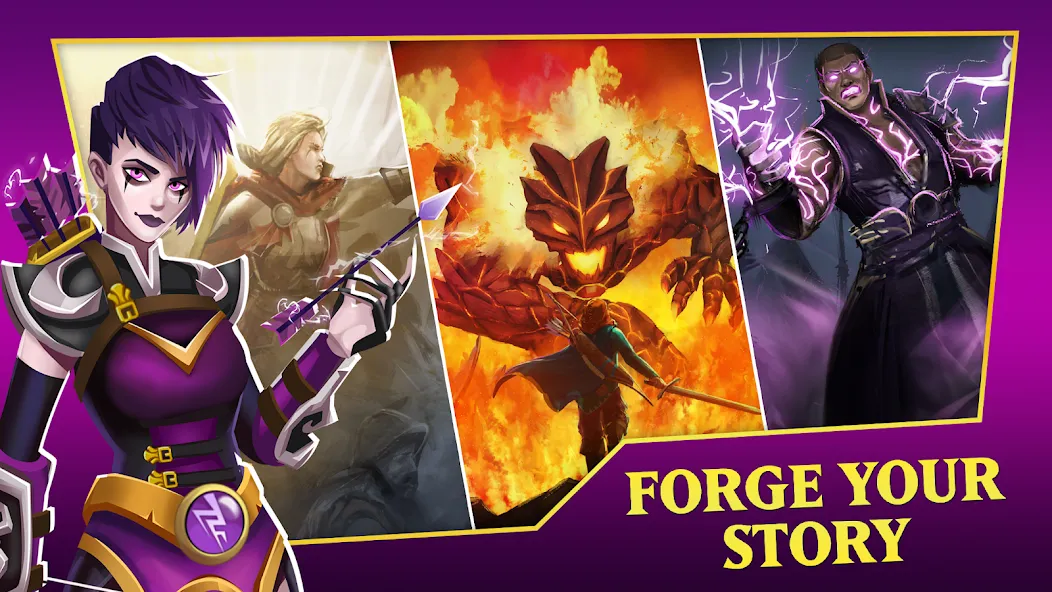 Hero Legacy: Adventure RPG (Хиро Легаси) МОД/Взлом [Деньги, Монеты и Меню MOD] Screenshot 4