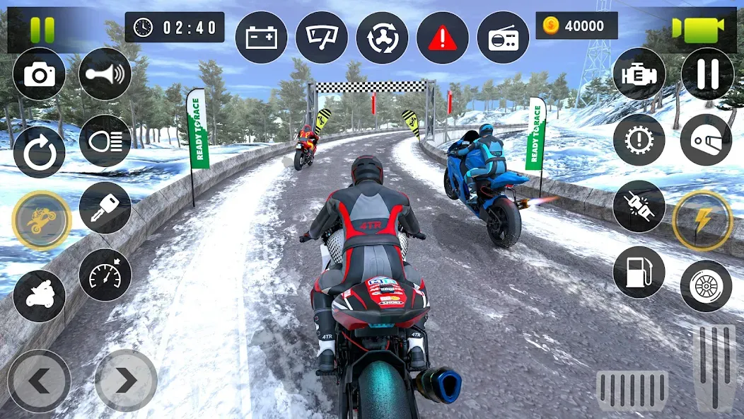 Bike Racing Games - Bike Game (Байк Рейсинг Геймс) МОД/Взлом [Деньги, Монеты и Меню MOD] Screenshot 3