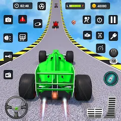Скачать Взломанную Formula Car Stunt - Car Games на Андроид - Много денег и разблокированные машины