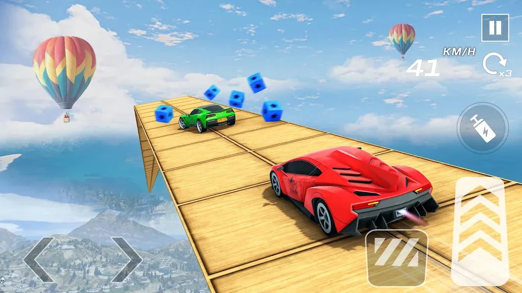 Car Games 3D - GT Car Stunts (ДжиТи Кар Стантс) МОД/Взлом [Деньги, Монеты и Меню MOD] Screenshot 4