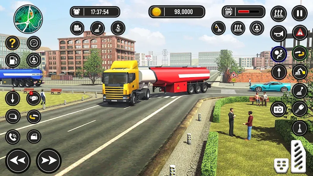 Truck Simulator - Truck Games (Трак Симулятор) МОД/Взлом [Много денег, Монет и Все открыто] Screenshot 4