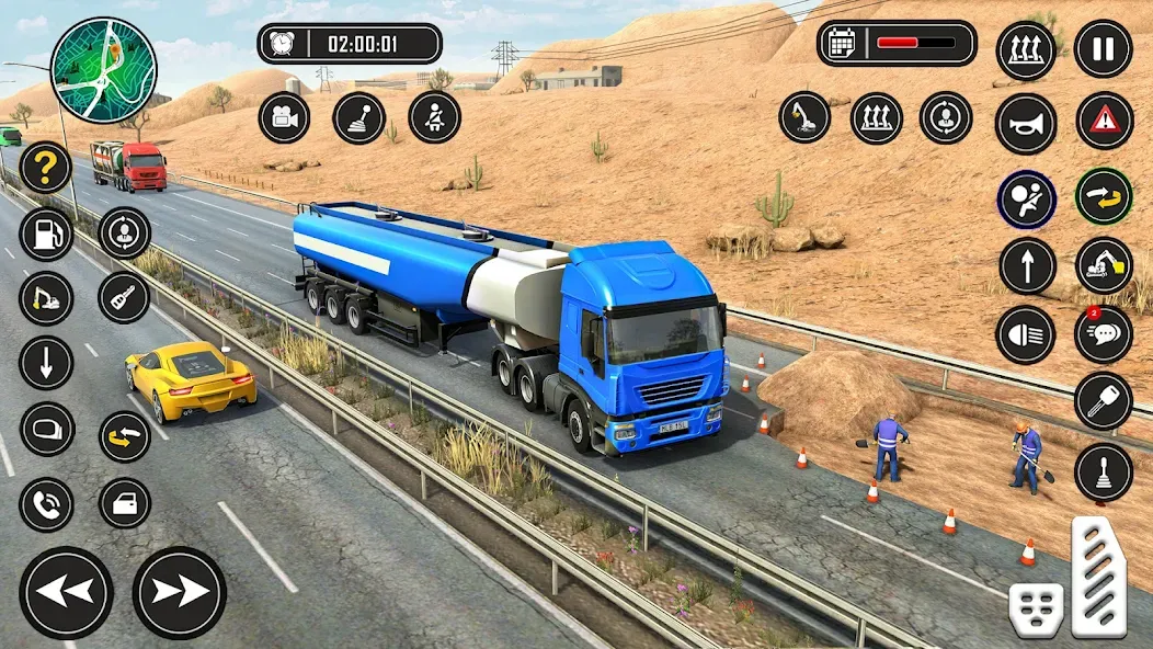 Truck Simulator - Truck Games (Трак Симулятор) МОД/Взлом [Много денег, Монет и Все открыто] Screenshot 5