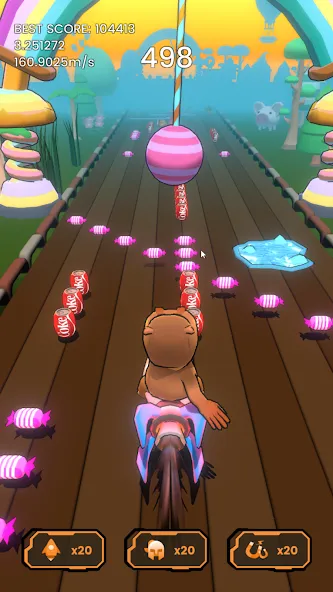 Hippo Dash (Хиппо Дэш) МОД/Взлом [Все открыто, Дополнительные деньги и Меню MOD] Screenshot 2