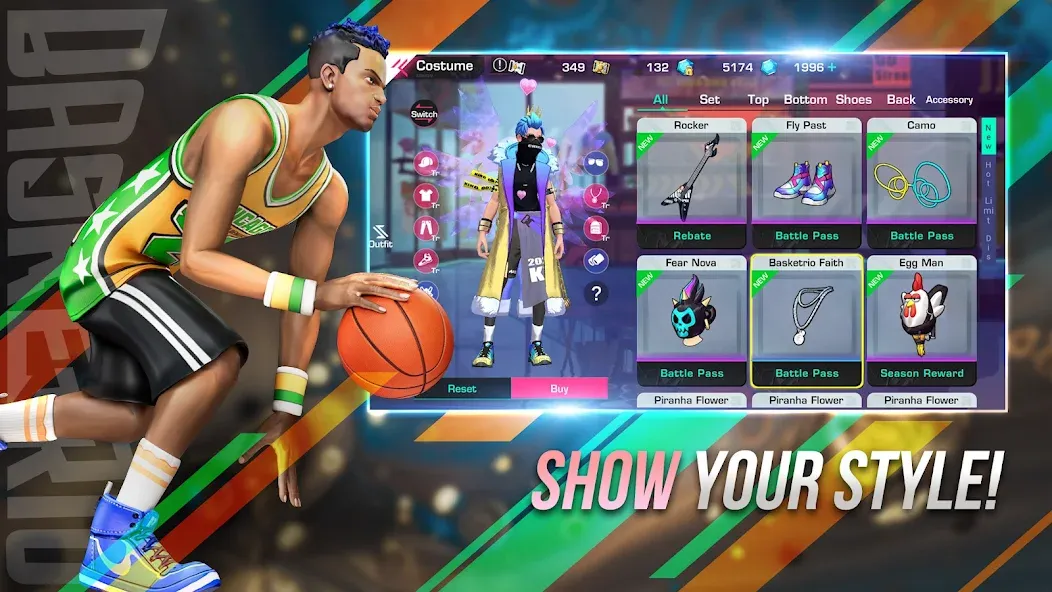 Basketrio - Allstar Streetball (Баскетрио) МОД/Взлом [Все открыто, Дополнительные деньги и Меню MOD] Screenshot 5