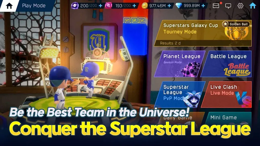 Baseball Superstars 2024 (Бейсбол Суперзвезды 2023) МОД/Взлом [Деньги, Монеты и Меню MOD] Screenshot 4