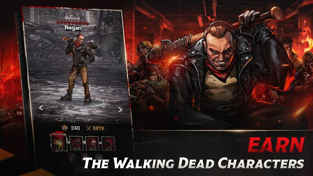 The Walking Dead: All-Stars (Зе Вокинг Дед) МОД/Взлом [Много монет, Открытые уровни и Мега MOD] Screenshot 3