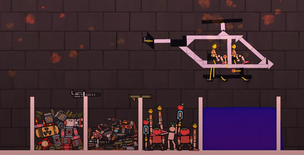 Gore Ragdoll Playground (Горе Рэгдолл Плейграунд) МОД/Взлом [Деньги, Монеты и Меню MOD] Screenshot 3