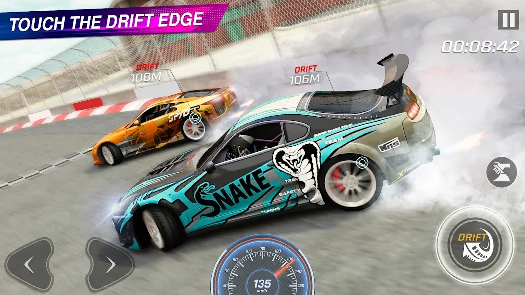 Extreme Car Driving: Car Drift МОД/Взлом [Меню, Бесконечные монеты и Открытые уровни] Screenshot 3