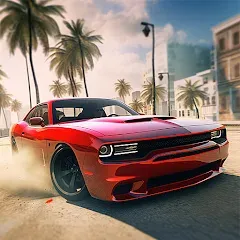 Скачать Взломанная Extreme Car Driving: Car Drift на Андроид (много денег)
