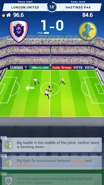 Idle Eleven - Soccer tycoon (Айдл Илевен) МОД/Взлом [Много денег, Монет и Все открыто] Screenshot 2