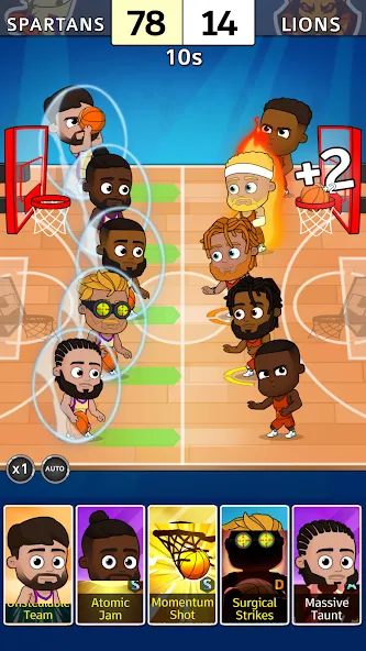 Idle Five Basketball tycoon (Айдл Файв Баскетбольный тайкун) МОД/Взлом [Много денег, Монет и Все открыто] Screenshot 4