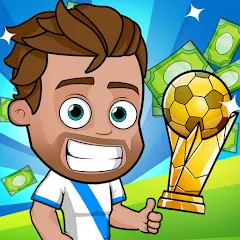 Скачать Idle Soccer Story - Tycoon RPG Взлом (Много денег) на Андроид бесплатно