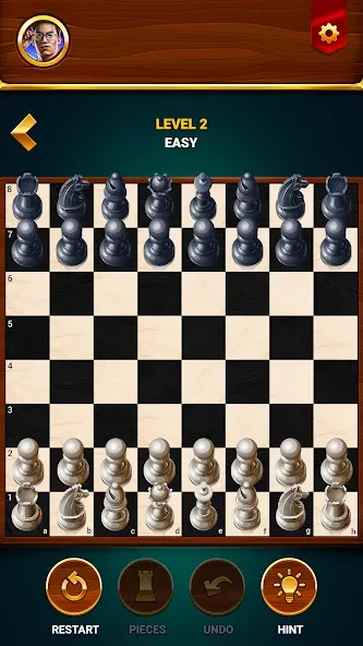 Chess - Offline Board Game МОД/Взлом [Много монет, Открытые уровни и Мега MOD] Screenshot 1
