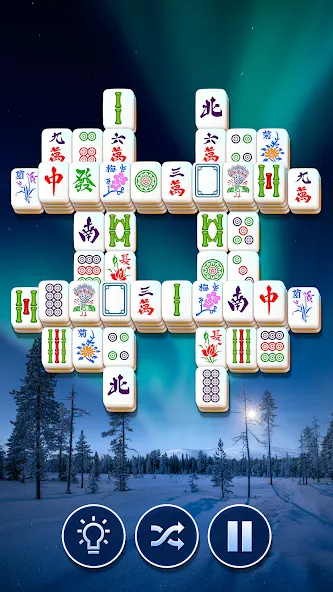 Mahjong Club - Solitaire Game МОД/Взлом [Меню, Бесконечные монеты и Открытые уровни] Screenshot 5