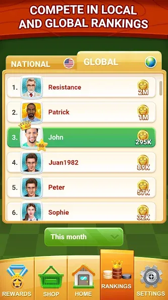 Checkers - Online & Offline МОД/Взлом [Деньги, Монеты и Меню MOD] Screenshot 5