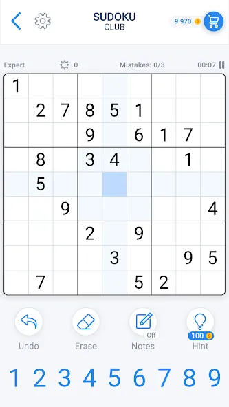 Sudoku Game - Daily Puzzles МОД/Взлом [Много денег, Монет и Все открыто] Screenshot 5